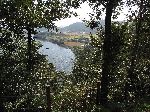 View from Najupyeongya Pavilion, Yeongsan River, Naju, Korea