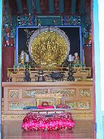 Bodhisattva of Compassion, Gwaneeum-jeon, Seonunsa, Korea