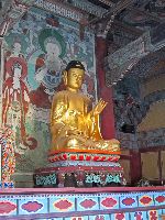 Buddha, Daeung-jeon main hall, Seonunsa, Korea