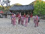 Temple stay tour, Seonunsa, Korea
