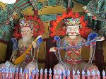 Two of four Devas of the Guardian Gate, Naesosa, Korea