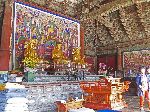 Temple interior, Naesosa, Korea