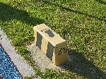 bicyclist foot rest, Baekjebo, Geumgang, Korea