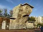 Climbing wall, Hangang bike path, Seoul