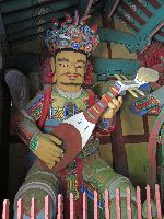 Jiguk Deva (lute) rules over the east