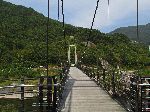 Suspension Bridge, Seomjingang Trail, Korea