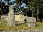 King Sejong tomb stone figure of civil official