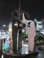 Fish sculpture, Gwangan, Busan, Korea