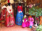 Hanbok shop display, Bupyeong-dong Market
