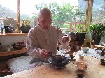 Tea service, Dosol-am, Seonunsa, Korea