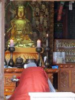 Jijang Bodjisattva (Ksitigarbha), Sangdolsalam, Seonunsa, Korea