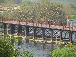 Bike route bridge, Sejong, Geum River, Korea