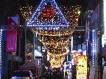 Shopping street at night, Eunhaeng-dong, Daejeon, Korea