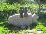 Jungnangcheon (stream) sculpture garden, Seoul