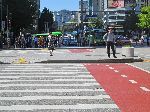 Obstructed bike lane, Seoul