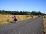Rural bicycling on Lopez Island