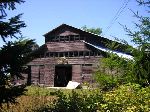 Lopez Island, Barn with bicycle art