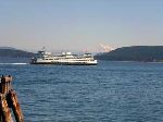 San Juan Islands, Washington State Ferry, Mt Baker