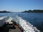 Sailing through the Canadian Gulf Islands on BC Ferries.