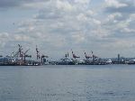 Harbor Island Container Terminal, from Washington State Ferry, Elliott Bay