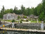 Long house, Tillicum Village, Blakey Island