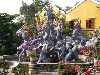 sculpture at the Chinese Association