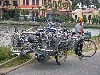 Chariot of bicycles