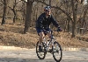George W. Bush bicycling