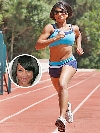 Monique Coleman running