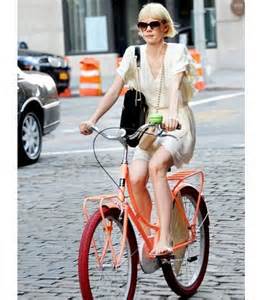 Erin Fetherston bicycling