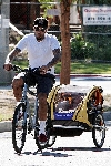 Ben Harper bicycling
