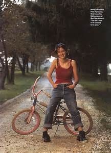 Wionna Ryder bicycling