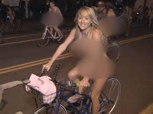 Sara Jean Underwood bicycling