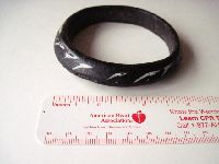 Africa glass bracelet