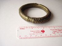 Africa bronze bracelet