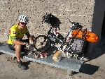 Refueling bicyclist