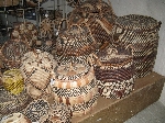 Woven baskets, Katima Mulilo craft shop, Namibia