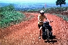Ndop-Jakiri road: climbing the hill our of Babessi