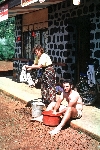 Jakiri: catching up on chores