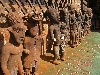Babungo: statue in Fon's palace