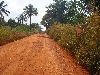 Upper Nun Valley road - sign alerting drivers to bumps.