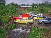 Buea-Limbe road: car wash in the river -- don't drink the water