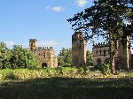 Central buildings of Royal Enclosure, Fasil Ghebbi, Gondar, Ethiopia