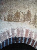 Jewish Star of David above arch, Interior, Fasilidas Castle, Royal Enclosure, Fasil Ghebbi, Gondar, Ethiopia