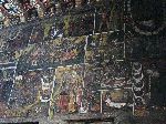 interior, Debre Berhan Selassie church. Gondar Ethiopia.