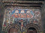 interior, Debre Berhan Selassie church. Gondar Ethiopia.