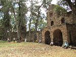 Debre Berhan Selassie church. Gondar Ethiopia.