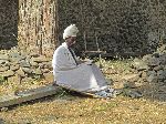 Priest, Kuskuam Church, Gondar, Ethiopia