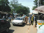 Street scene and market, Bamako Mali
