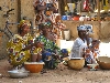 Women selling in the market, Sofara Mali